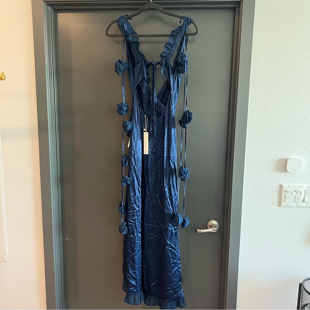 For Love and Lemons Alira Gown in Blue Size XS NEW! New with tags! - Picture 7 of 12